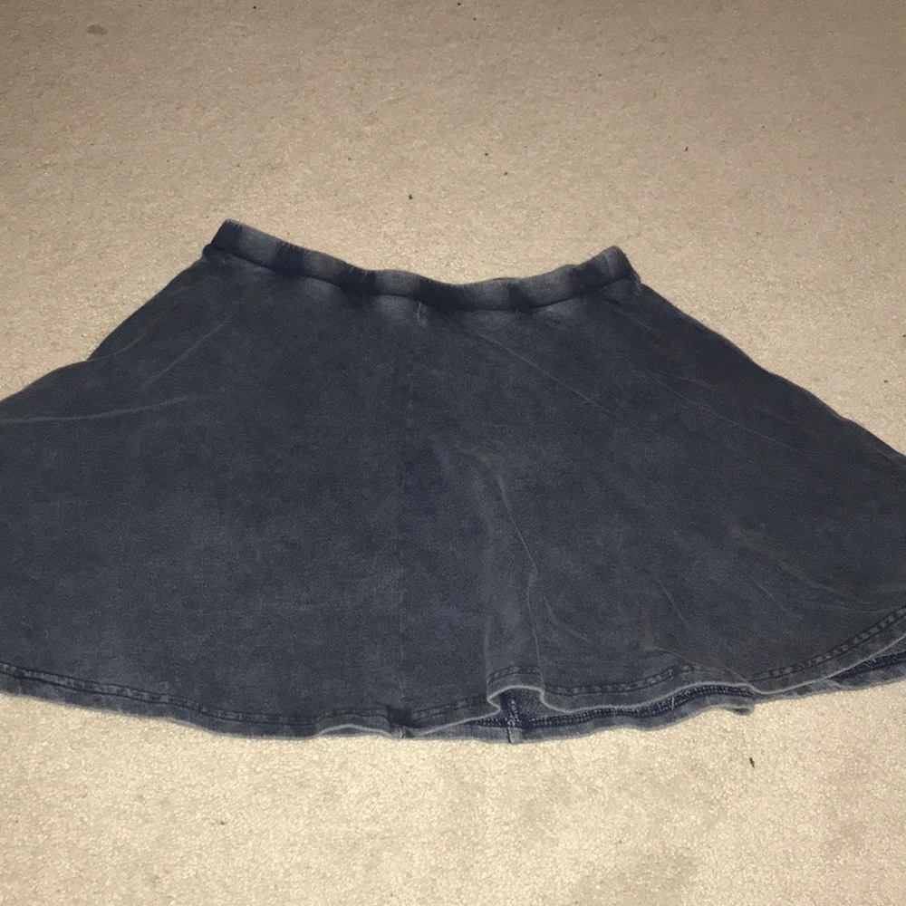 Blue faded skirt